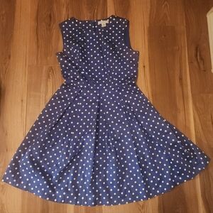 Liz Claiborne Polkadot Dress